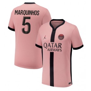 Paris Saint-Germain Marquinhos #5 Alternativní Dres 2024-25 Krátký Rukáv